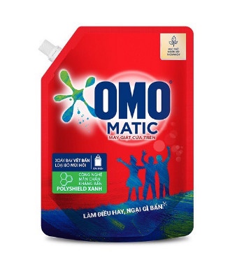Nước giặt Omo cửa trên 2,2kg