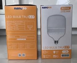 Đèn búp trụ 60w NANOCO