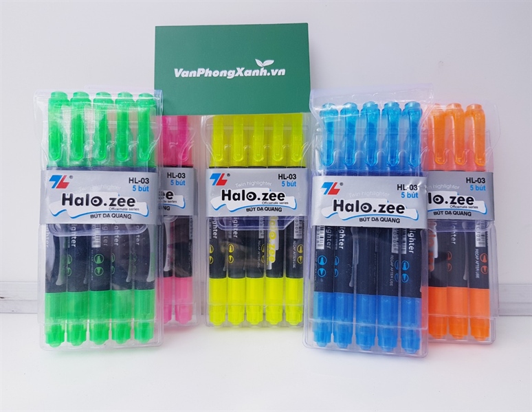 Bút Dạ Quang (Bút Nhớ Dòng) Thiên Long Halo zee HL- 03 TL
