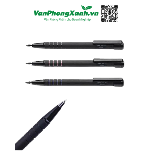 Bút Bi Bấm Pentel BK250 ( mực đen )