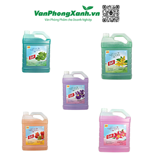 Nước lau sàn Gift 3.8kgTITLE:Bạc hà