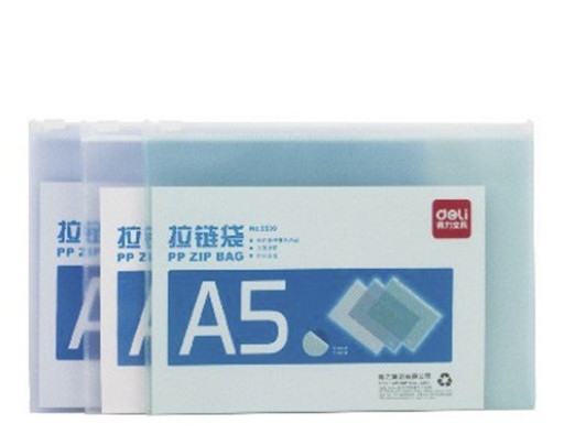 Túi đựng hồ sơ khóa kéo Deli 5589