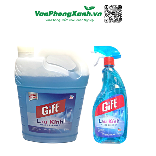 Nước lau kính Gift sắc biển (Chai hoặc Can)