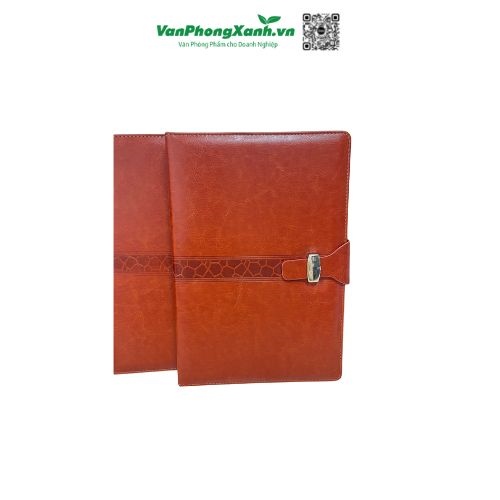 Sổ bìa da khuy cài A4 5279