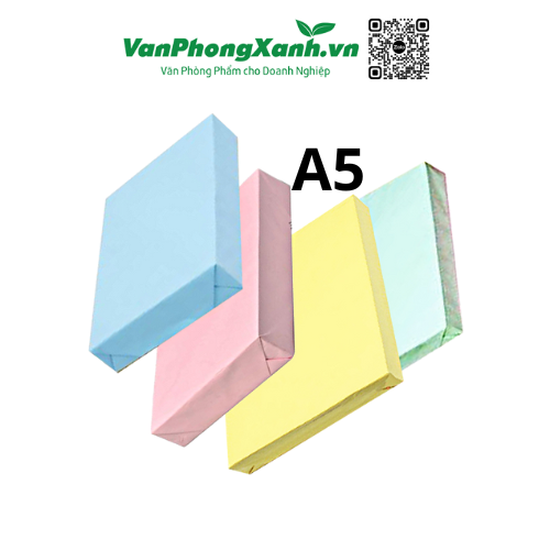 Giấy Photo màu A5 PGrand