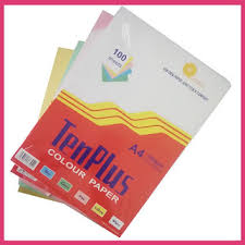 Bìa màu A4 TenPlus 160 gsm