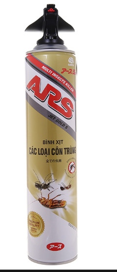 Xịt muỗi Ars Gold S 600ml