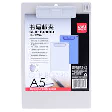 Trình ký nhựa A5 Deli 9254